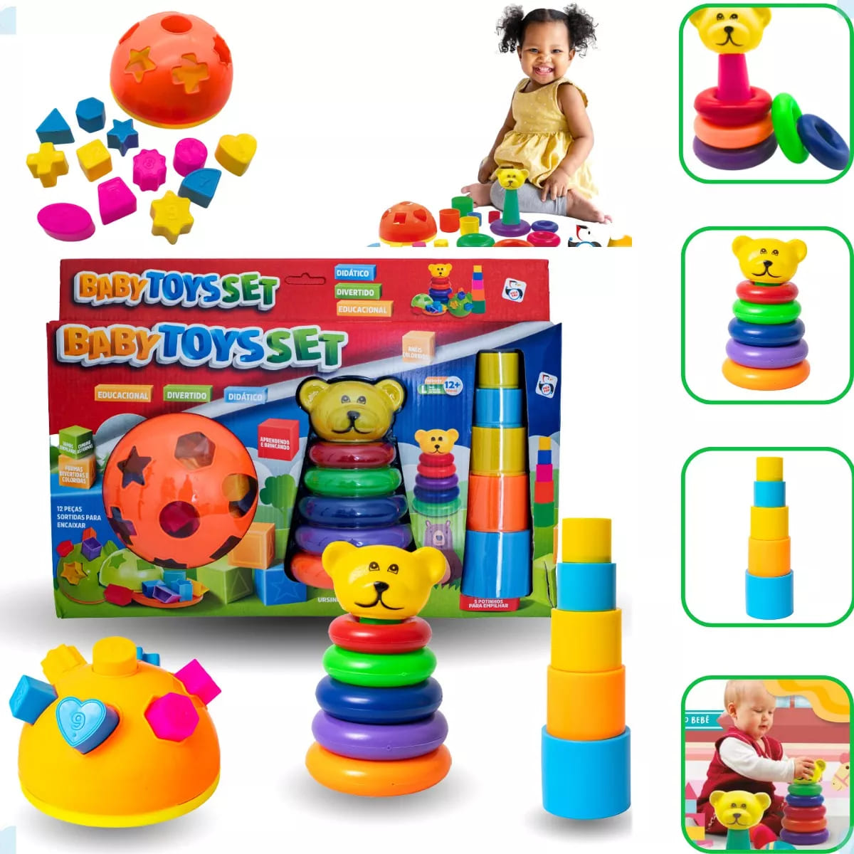 brinquedo para estimular desenvolvimento bebê