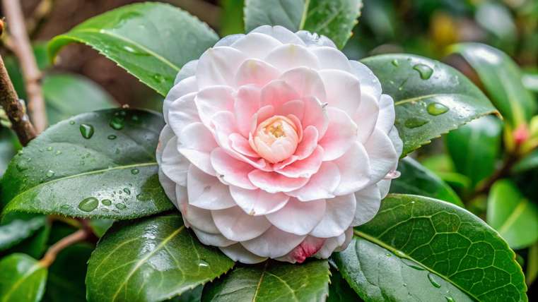 camélia sasanqua sol pleno