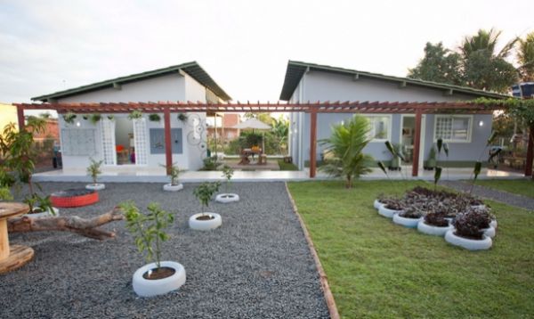 como preparar pneus para jardinagem
