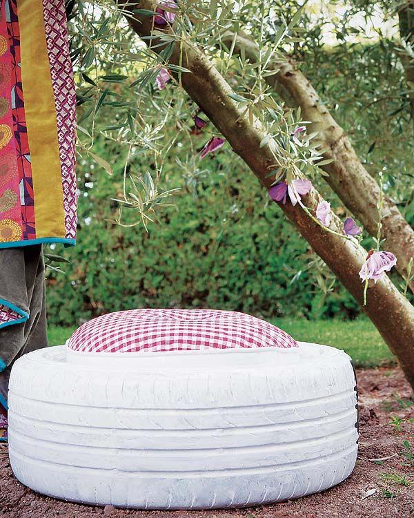 como preparar pneus para jardinagem