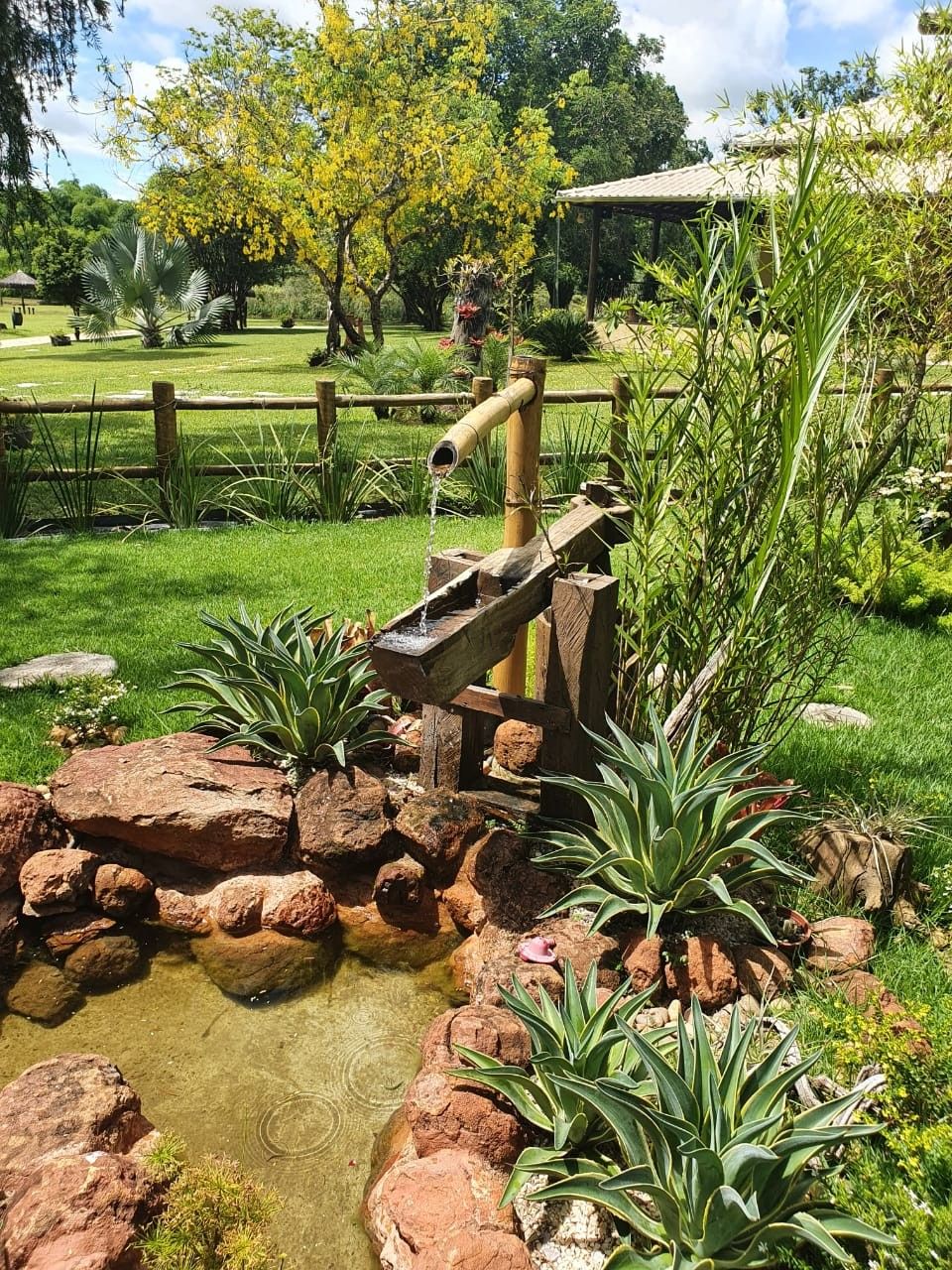como fazer jardim com materiais reaproveitados