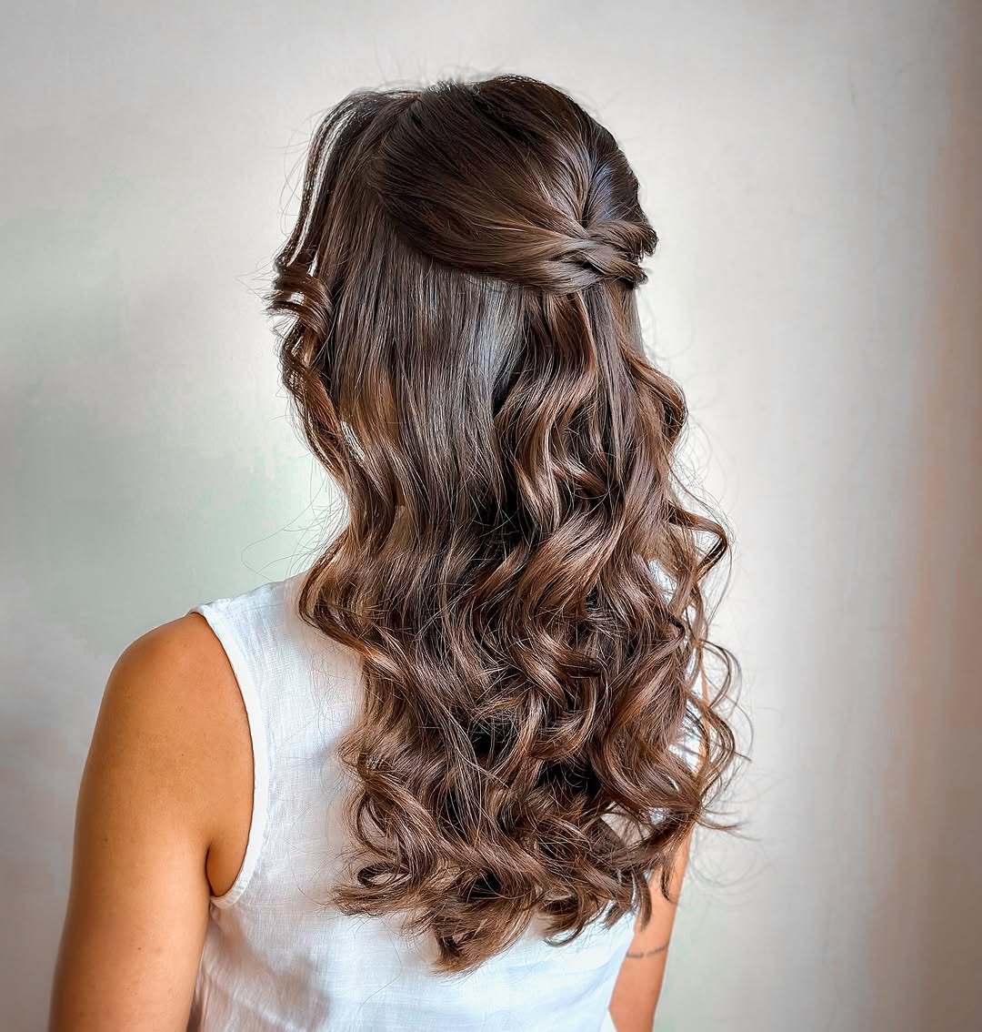 penteados para casamento madrinha