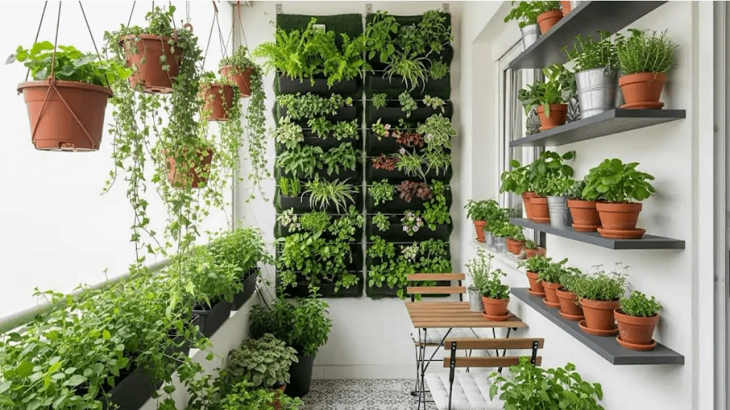 plantas pendentes para varanda