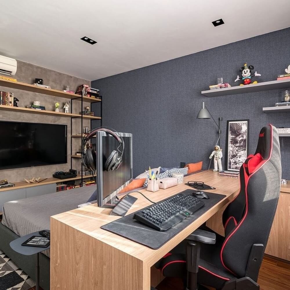 quarto gamer masculino