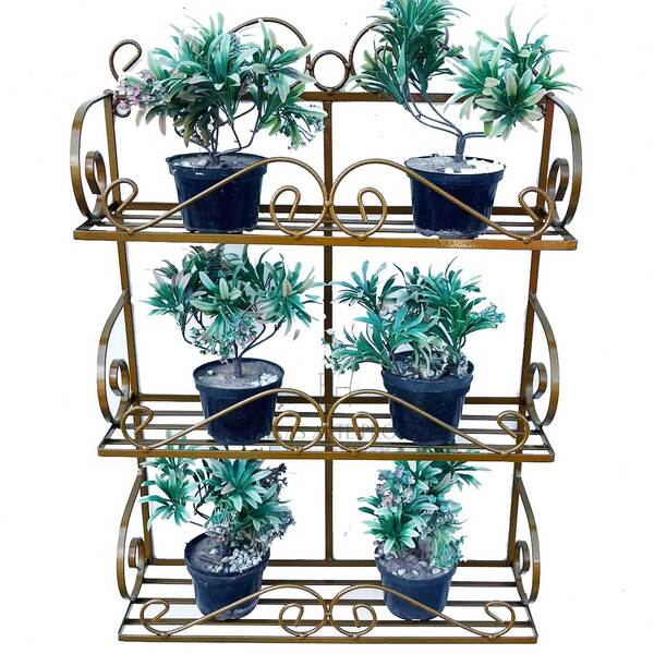 suporte planta parede ferro