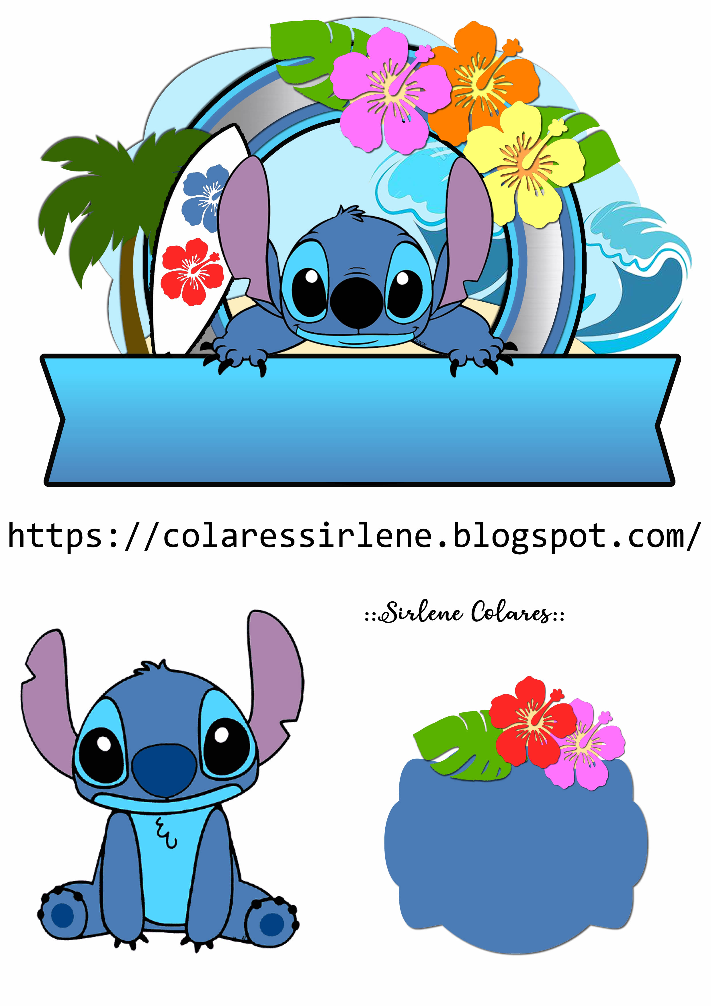 topo de bolo lilo e stitch png